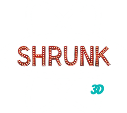 Shrunk3D white logo